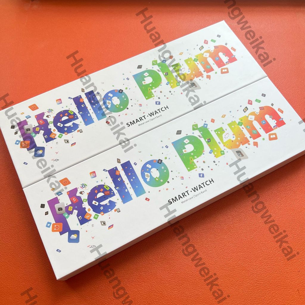 2025 hello PLUM Ultra2 H15 smartwatch NFC 49 มม.กีฬากลางแจ้ง smart watch สร้อยข้อมือไร้สายชาร์จ blue