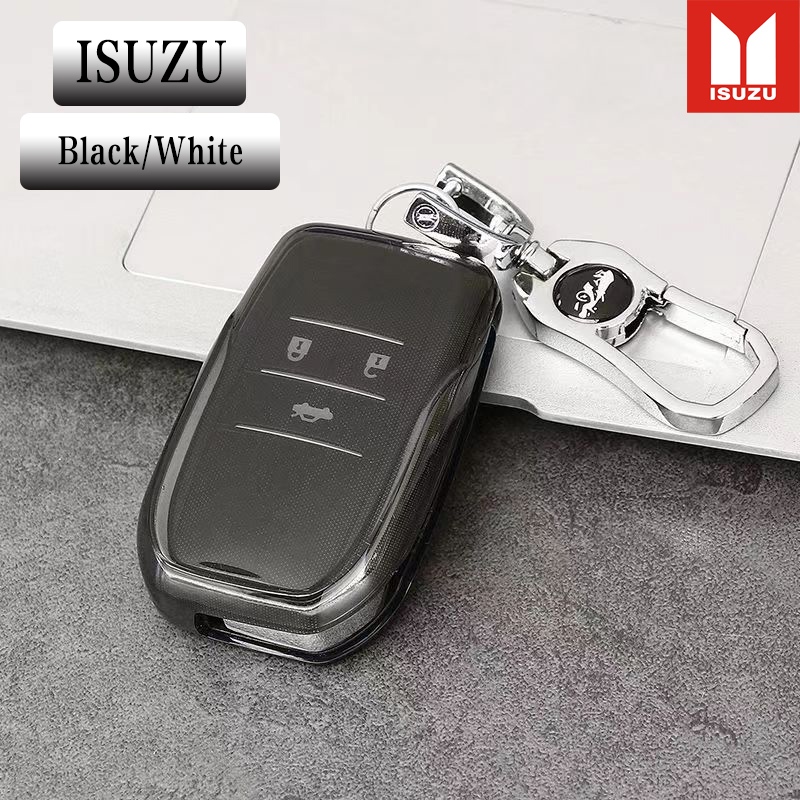 Isuzu Car Key Cover Holder พวงกุญแจสําหรับ Isuzu D-max/x-series/Mu-7/Mu-x พับ Key Case