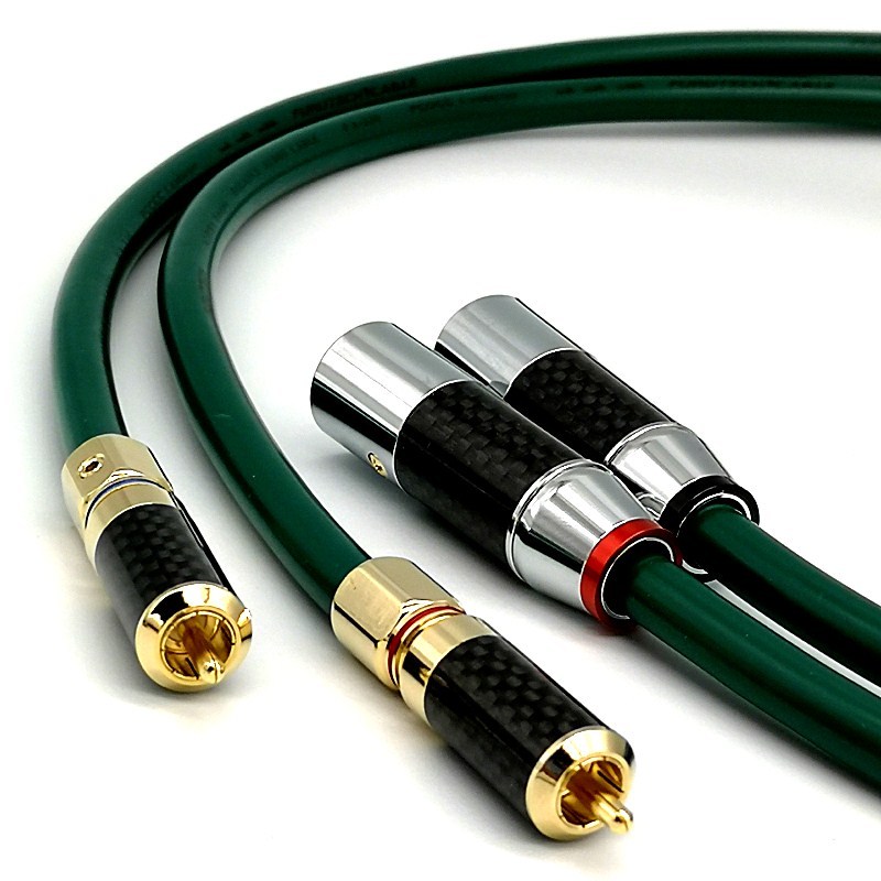 ญี่ปุ่น Furutech RCA to XLR Balanced สายสัญญาณเสียงเครื่องขยายเสียง HiFi Fever เกรด Lotus to XLR ชายหญิงสายสัญญาณ