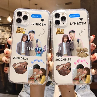 เคสโทรศัพท์ DIY for Iphone case ที่เข้ากันได้ หลายตัว เคสโทรศัพท์แบบใส/กระจก เราถอดพื้นหลัง for เคสไอโฟน