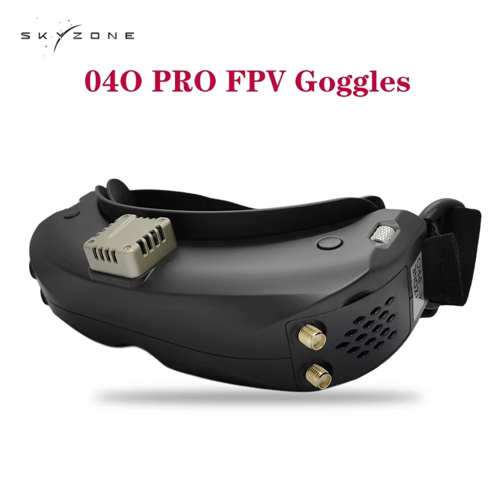 Skyzone FPV Goggles SKY04O PRO Steadyview Receiver OLED 5.8 Ghz 48CH DVR HD Racing ชุดหูฟังหัว Track