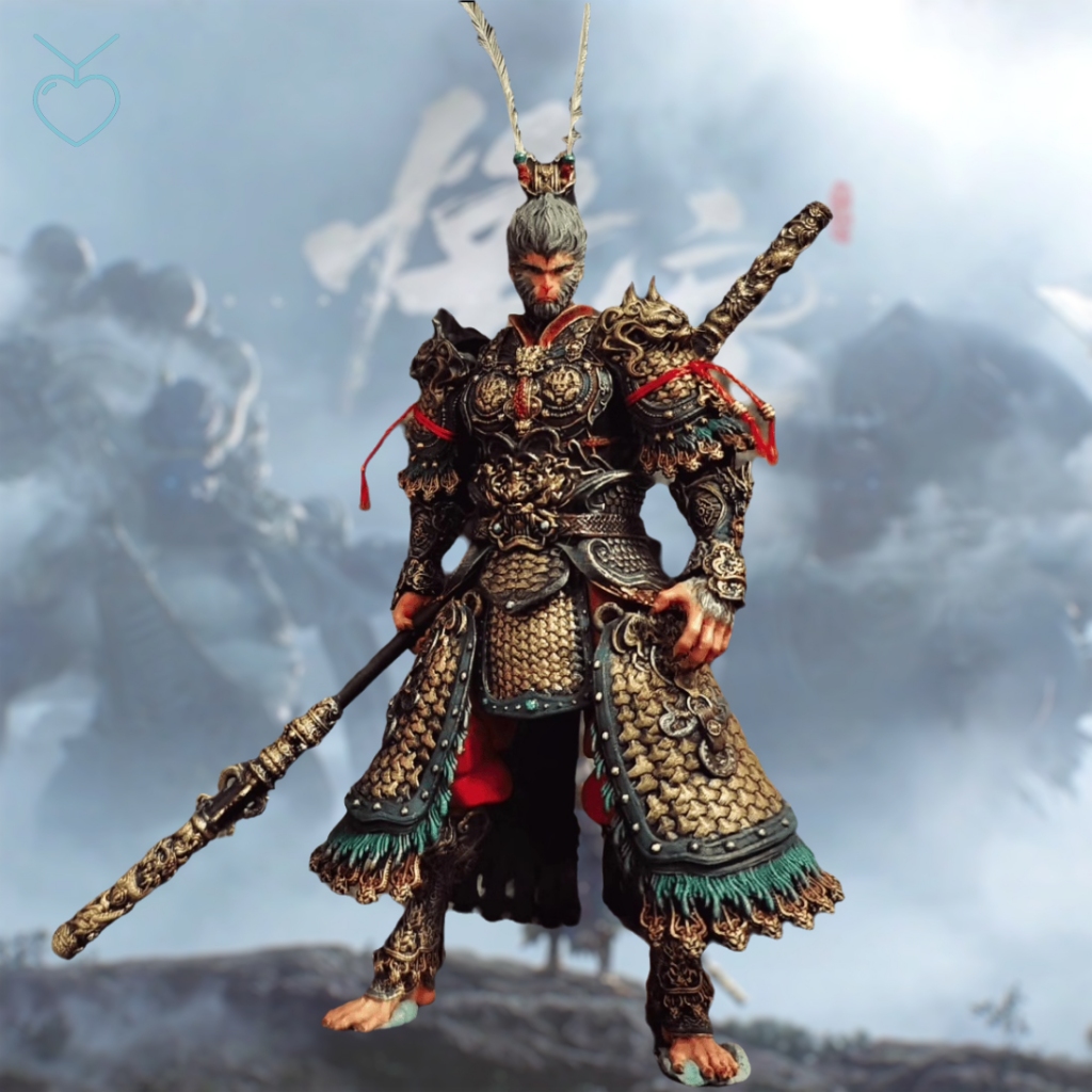 Black Myth Wukong-Figure, < Black Myth: Wukong > -โมเดล, Fighting Over Buddha Monkey King-Joint Mova