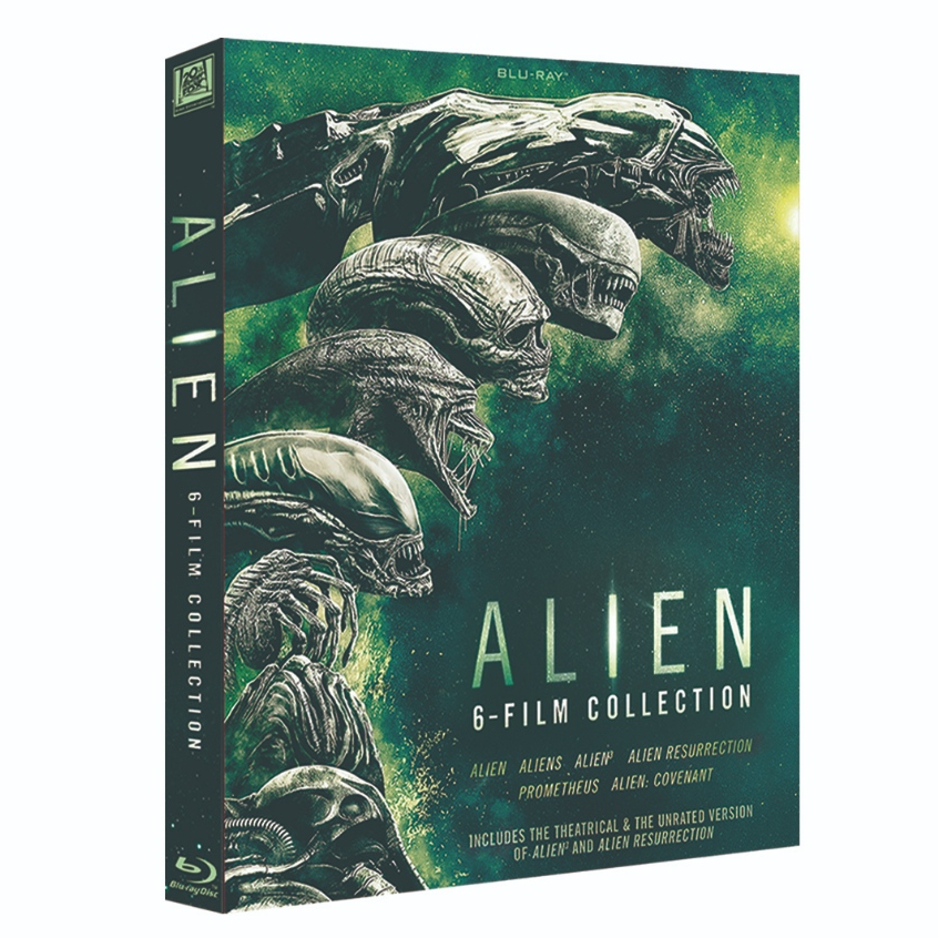 ภาพยนตร์ Blu-ray ดั้งเดิม Alien 6-Film Collection 1080P เวอร์ชันเต็ม Hobby Collection