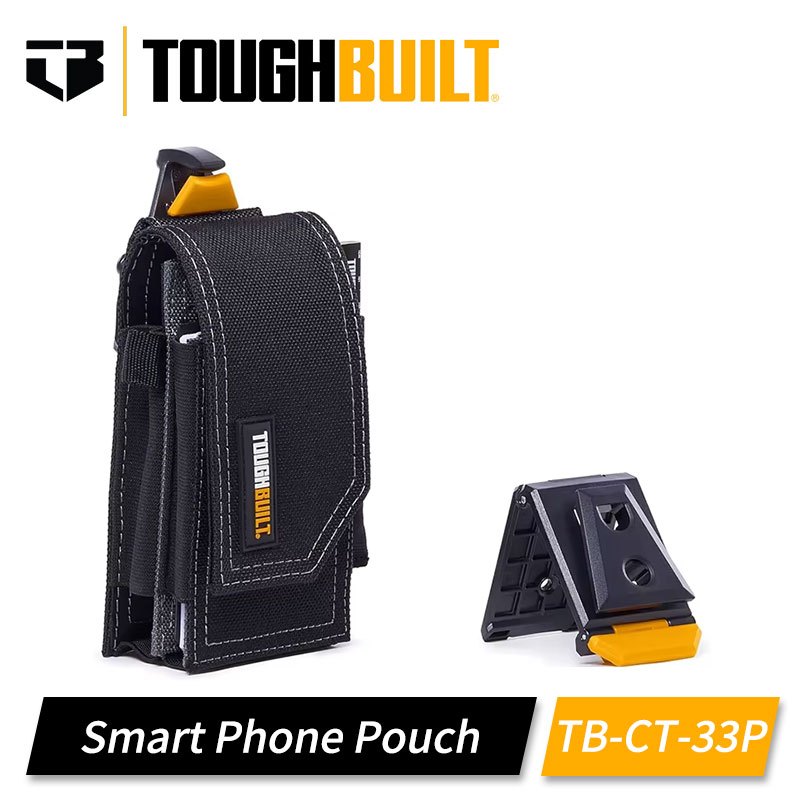 Toughbuilt TB-CT-33P กระเป๋าเครื่องมือพิเศษโทรศัพท์มือถือแบบแขวนเร็ว (รวมโน้ตบุ๊ก + ดินสอช่างไม้) กระเป๋าใส่โทรศัพท์มือถือ