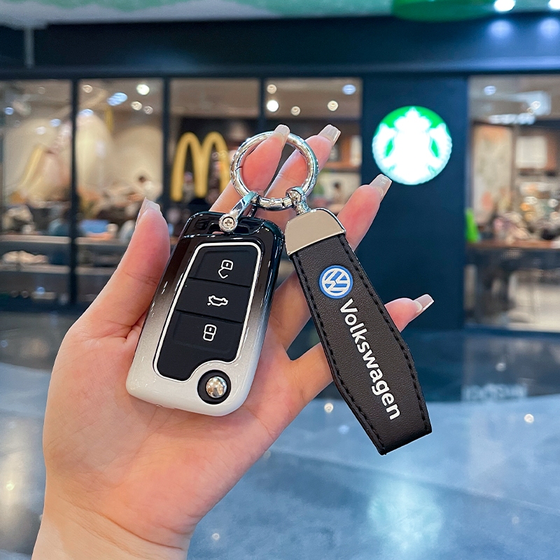 กุญแจรถสําหรับ VW Volkswagen Golf 7 MK7 Tiguan MK2 สําหรับที่นั่ง Ateca Leon FR 2 Ibiza