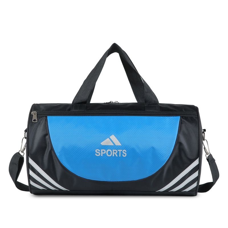 กระเป๋าเดินทาง Sports กันน้ำ เรียบง่าย แฟชั่น ความจุขนาดใหญ่ กระเป๋ากีฬา Unisex travel bag