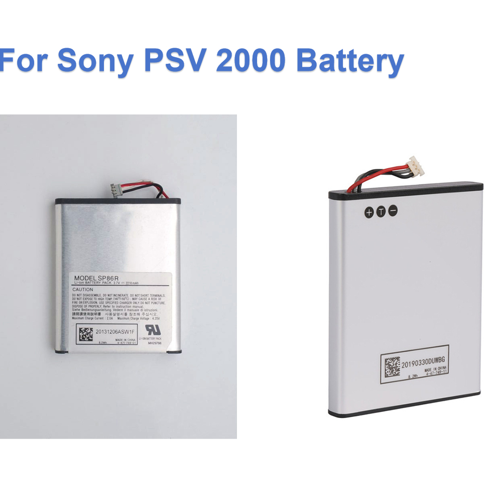 อะไหล่เดิมสําหรับ Sony PlayStation VITA 2000 แบตเตอรี่ psvita2000 psv2000 แบตเตอรี่อะไหล่ซ่อมทดแทน