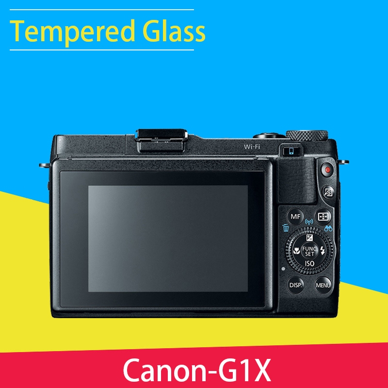 Canon G1X กระจกนิรภัยป้องกันหน้าจอฟิล์ม LCD สําหรับ Canon G1X II