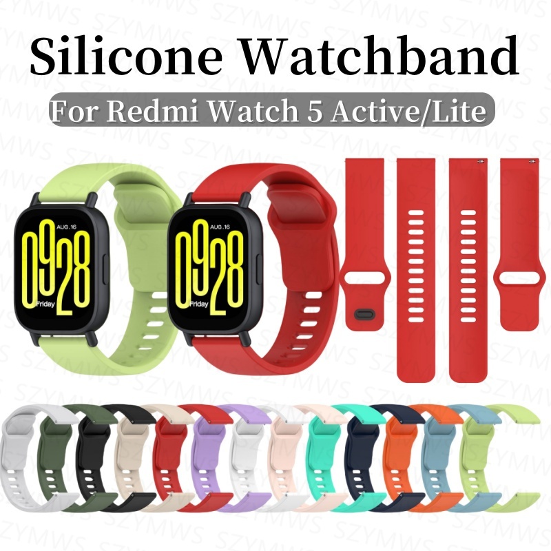 สายรัดทดแทนสําหรับ Redmi Watch 5 Active/Lite สายรัดแม่เหล็กสําหรับ Redmi Watch 5 Lite Active Strap