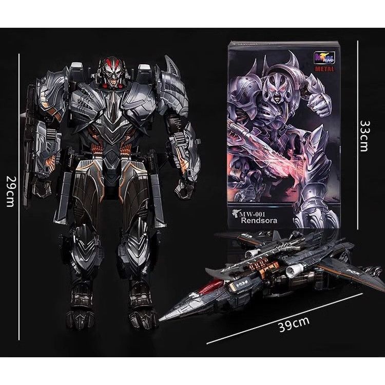 ของเล่นแปลงร่าง Alloy King Kong Airplane Megatron Alloy Sky Bumblebee Yutiandi Car Robot Boy Model