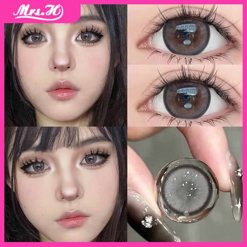 O2Girl 14.2mm คอนแทคเลนส์ คอนแทคเลนส์ตาหวาน คอนแทคเลนส์ตาโต คอนเทคเลนส์สายตาสั้น Deep