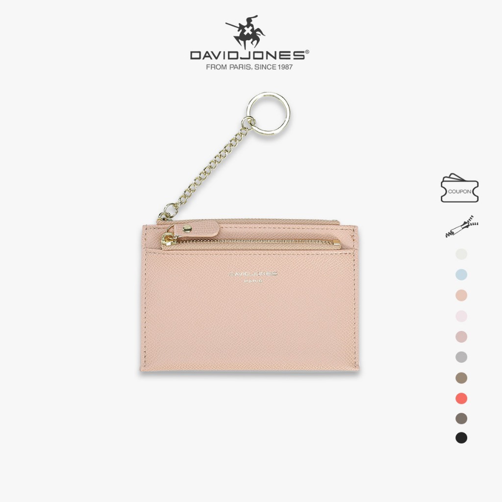 David Jones Paris กระเป๋าสตางค์หนัง PU ลายจระเข้ Organiser สําหรับผู้หญิงและ Gilrs
