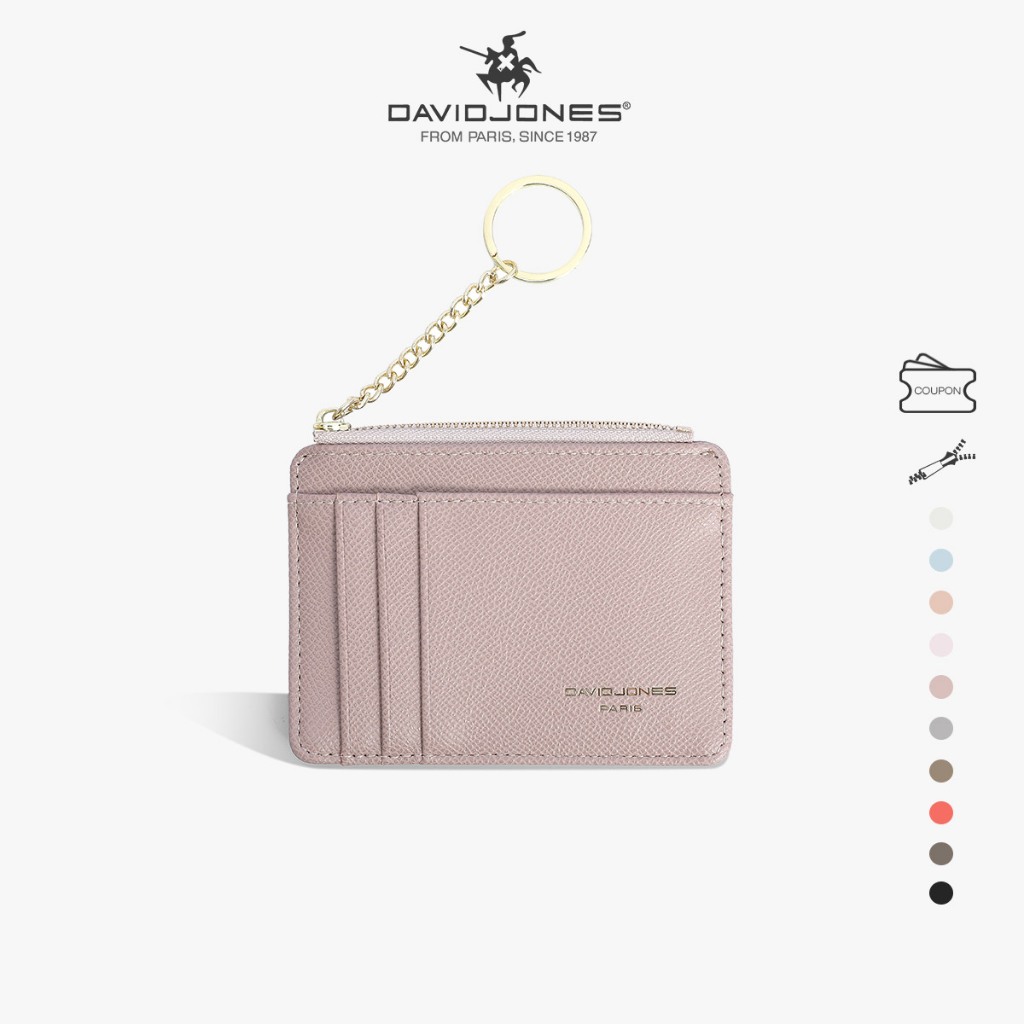 David Jones Paris กระเป๋าสตางค์หนัง PU ลายจระเข้ Organiser สําหรับผู้หญิงและ Gilrs