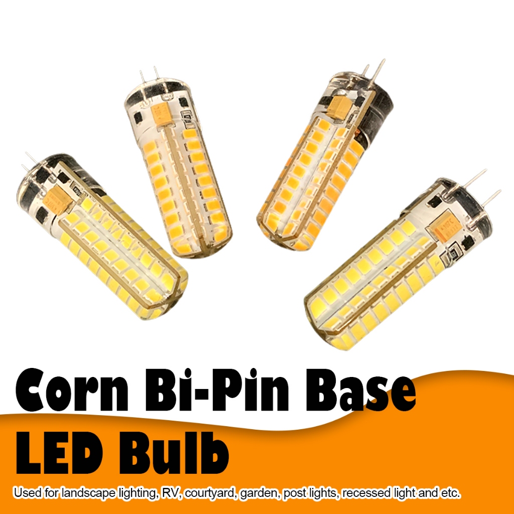 หรี่แสงได้ G4/GY6.35 หลอดไฟ Led 7W 72leds 12V สําหรับหลอดไฟ Home Cool Cover 4000k ไฟ SMD2835 Neutral