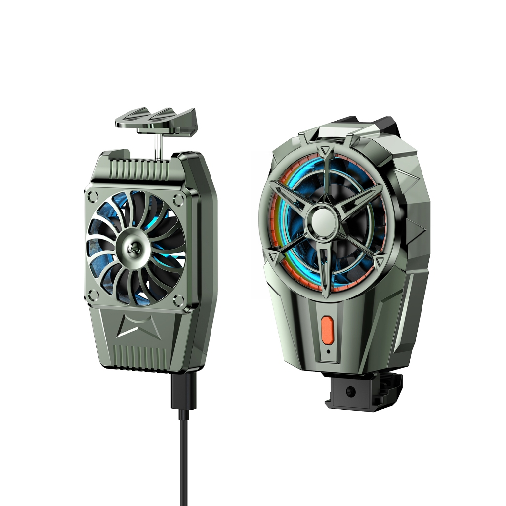 Iine เครื่องทําความเย็นโทรศัพท์มือถือ/ระบายความร้อนอันทรงพลัง & Super Quiet & Mini Portable