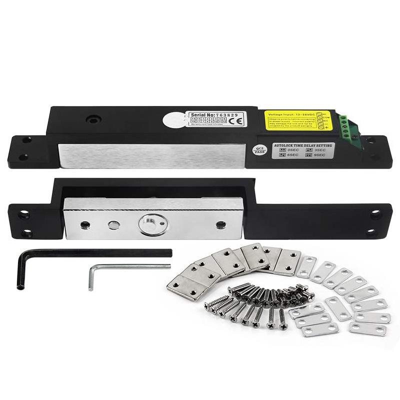 DC12V NC Fail Safe เฉือนล็อค Electric Bolt Lock ระบบควบคุมการเข้าออกประตู