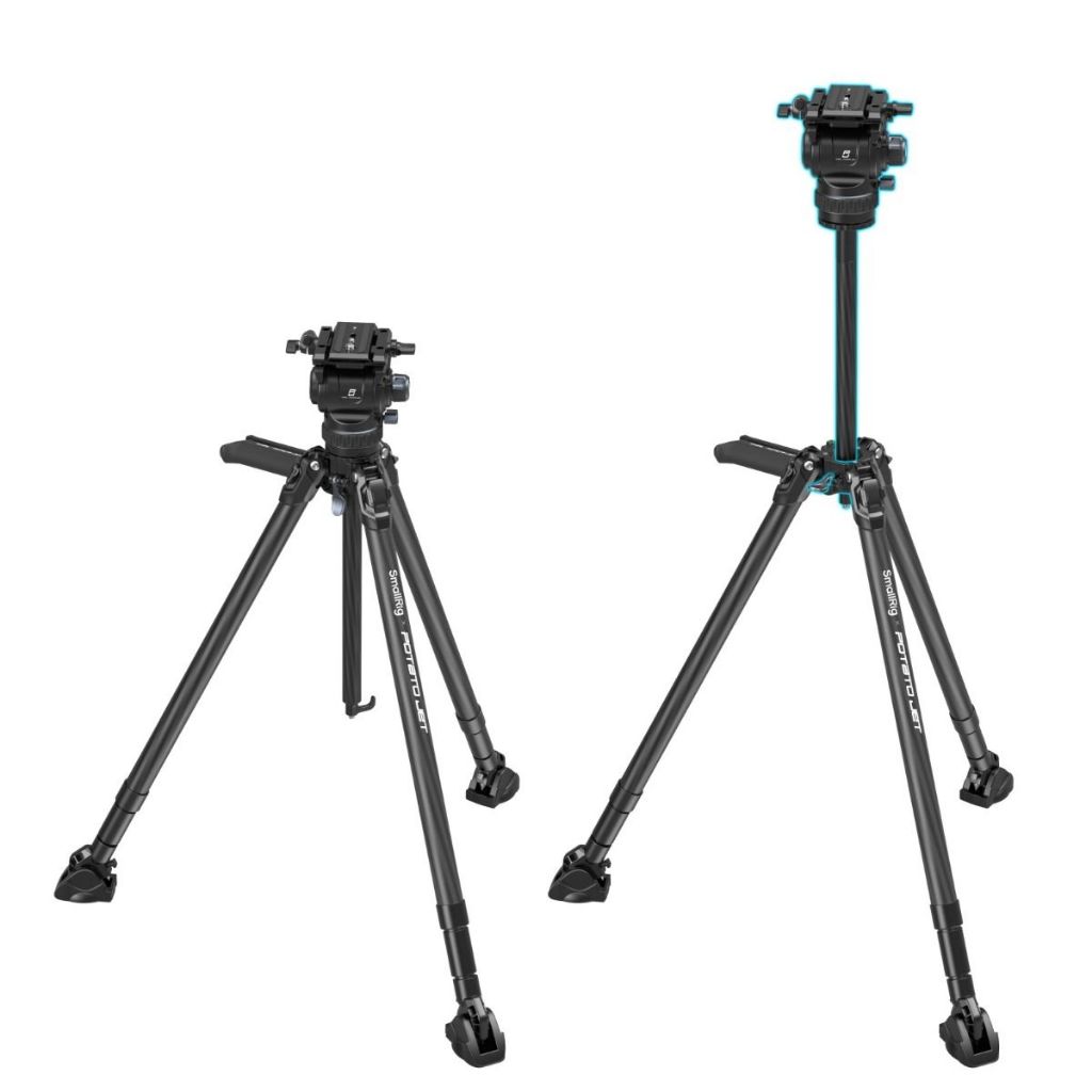 Smallrig X Potato Jet Tribex ชุดขาตั้งกล้องคาร์บอนไฟเบอร์ไฮดรอลิกหัวขาตั้งกล้องมืออาชีพ 4259