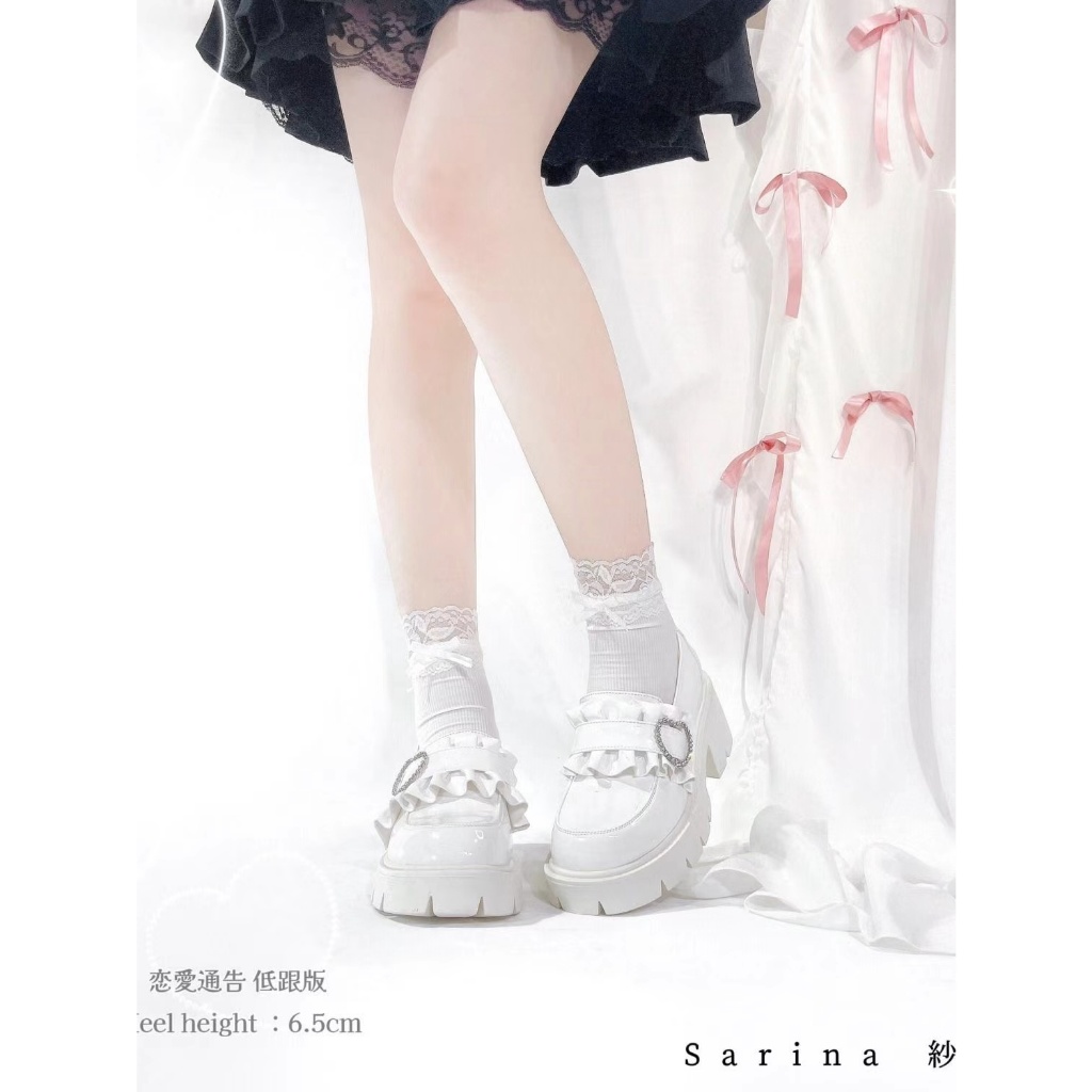 ญี่ปุ่นหวานน่ารักนุ่มสาวสไตล์มุกหัวใจหนาฟองน้ํารองเท้าเค้กโลลิต้ารองเท้าผู้หญิง ที่ดิน สไตล์ จิไร ที่ไหน วัฒนธรรมรองเท้าไม่มีส้น