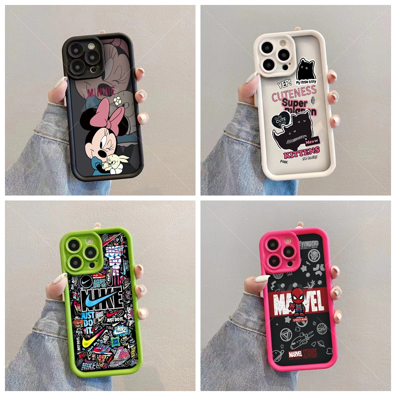 เคส Redmi 14C 4G Mi 14T 5G Mi 14T Pro 5G เคส ซิลิโคนหลายสไตล์หนาป้องกันการตก Softshell J33-J36