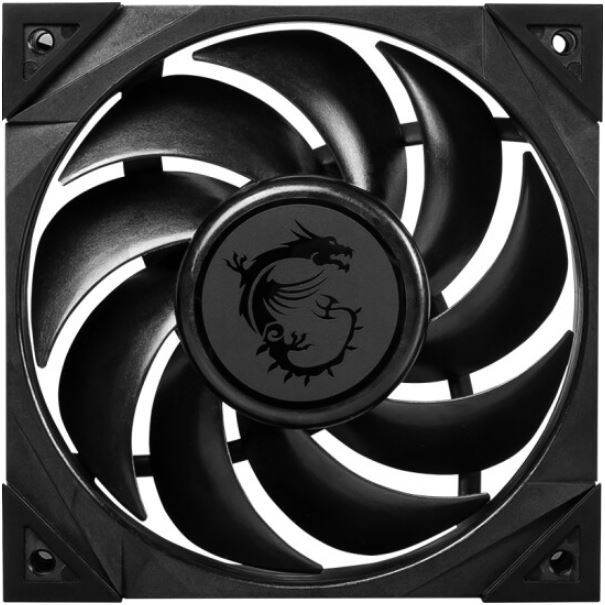 Msi MEG SILENT GALE พัดลม 120 มม. พัดลมประสิทธิภาพ PWM สําหรับเคสพีซีและคูลเลอร์