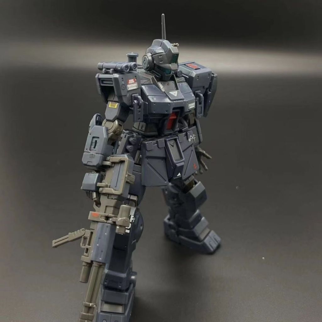 กันดั้มประกอบรุ่น HG1/144 Jim-Midnight Color Moroccan Spartan Cannon