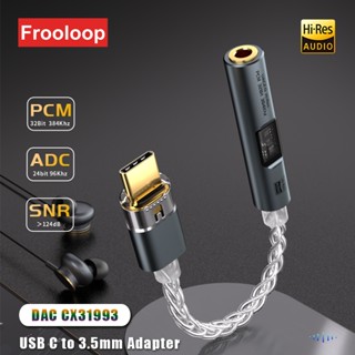 Usb ประเภท C ถึง 3.5 มม.แจ็คอะแดปเตอร์หูฟัง Amp HiFi DAC Typ…