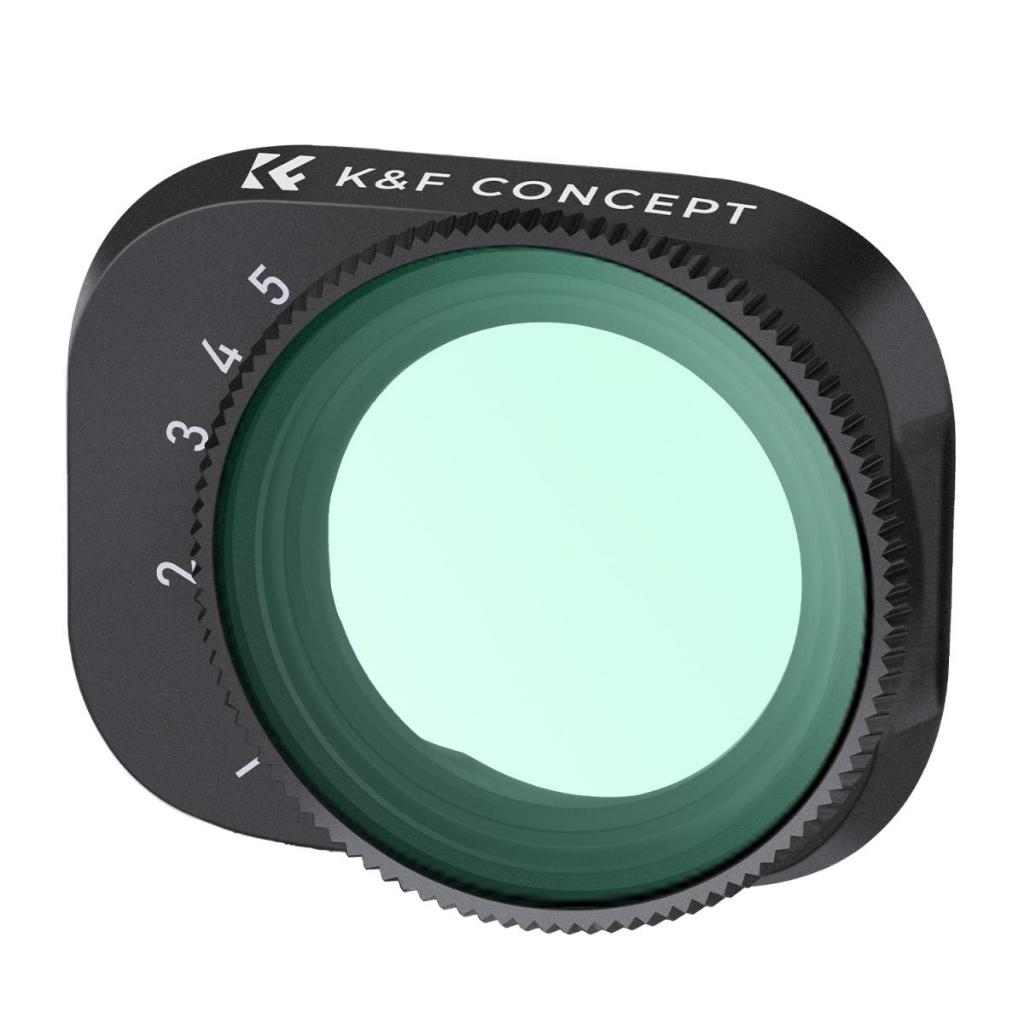 K&f Concept Mini 3/ Mini 3 Pro Variable ND2-ND32 Filter Optical Glass พร้อมเคลือบหลายชั้น 28 อันเข้ากันได้กับ DJI Drone Mini 3 Pro & Mini 3