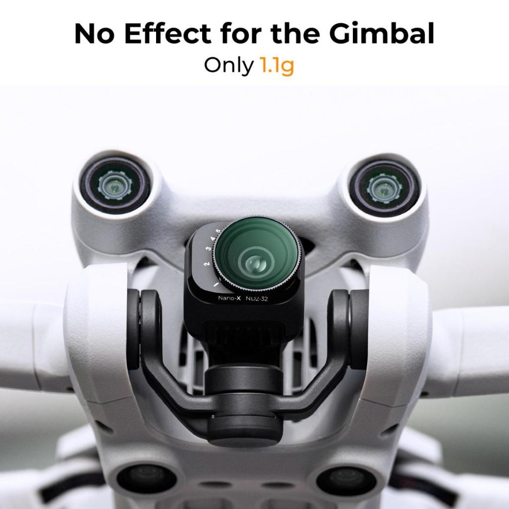 K&f Concept Mini 3/ Mini 3 Pro Variable ND2-ND32 Filter Optical Glass พร้อมเคลือบหลายชั้น 28 อันเข้ากันได้กับ DJI Drone Mini 3 Pro & Mini 3