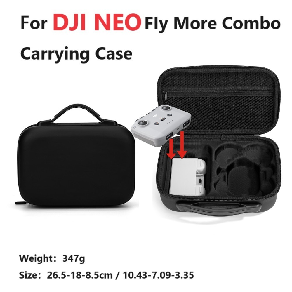 เข้ากันได้สําหรับถุงเก็บของ DJI Neo all-in-one, กระเป๋าชุดร่างกาย, มือในกล่องพกพามือ, อุปกรณ์ป้องกัน