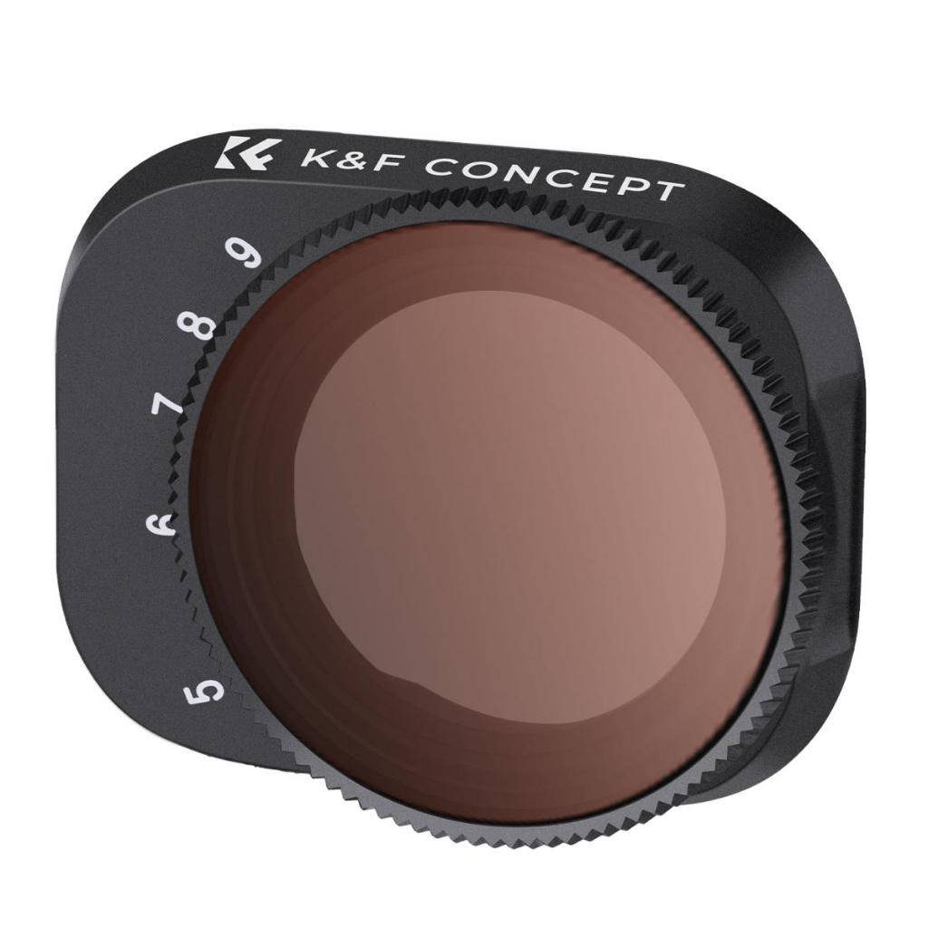 K&f Concept Mini 3/ Mini 3 Pro Variable ND32-ND512 กระจกออปติคอลกรองพร้อมเคลือบหลายชั้น 28 อันเข้ากั