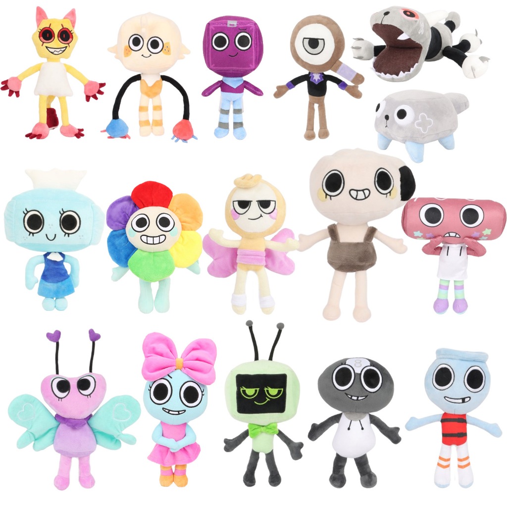 ตุ๊กตาผ้าขน Dandys World, Roblox Scraps Poppy ของเล่นตุ๊กตานุ่มของขวัญวันเกิดสําหรับแฟนๆเด็กชายและเด็กหญิง