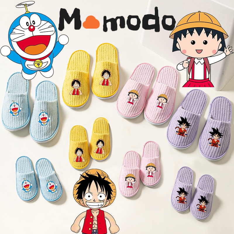 รองเท้าแตะในร่มลายการ์ตูนผู้ใหญ่และเด็กน่ารัก,Doraemon,Crayon Shin-chan,Astro Boy,Cherry Maruko-chan