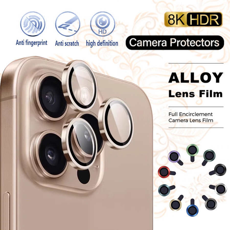 ฟิล์มกล้องสำหรับ iphone 14 15 16 Pro Max 13 12 11 สำหรับไอโฟน11 11pro max mini ฟิล์มหลัง กระจกกล้อง กล้องหลัง ฟิล์ม เลนส์กล้อง