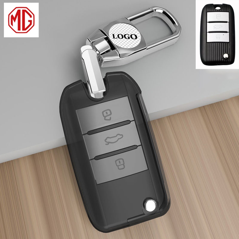 Mg EP,MG5 MT,MG ZS เคสกุญแจรถ MG EP MG ZS ปลอกกุญแจ พวงกุญแจ MG