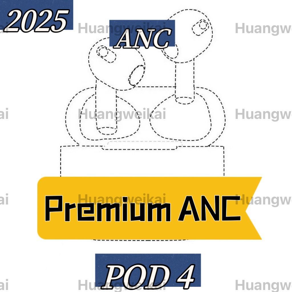 2025type-c Gen 4 ANC ระดับพรีเมียมจริง Gen4 Pro 2 Rename GPS หูฟังไร้สายบลูทูธ TWS Super Bass Fone พร้อมไมโครโฟน vs h10 ultra mt8 ultra hw8 ultra max GS8 ultra hk9 ultr