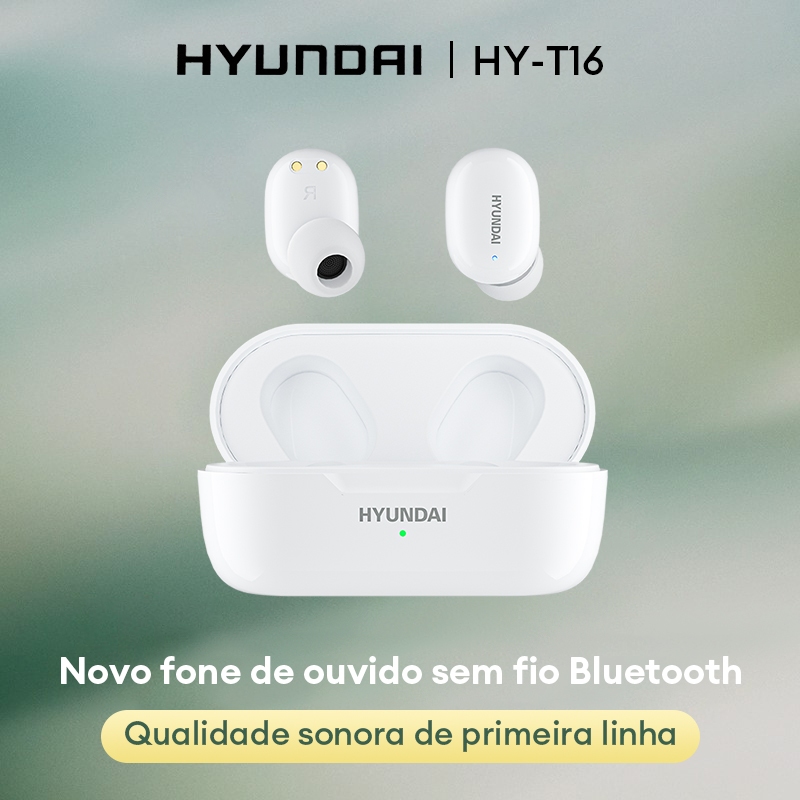 Lenovo Hyundai HY-T16 หูฟังไร้สายบลูทูธหูฟัง HD Call ลดเสียงรบกวนบลูทูธ 5.3