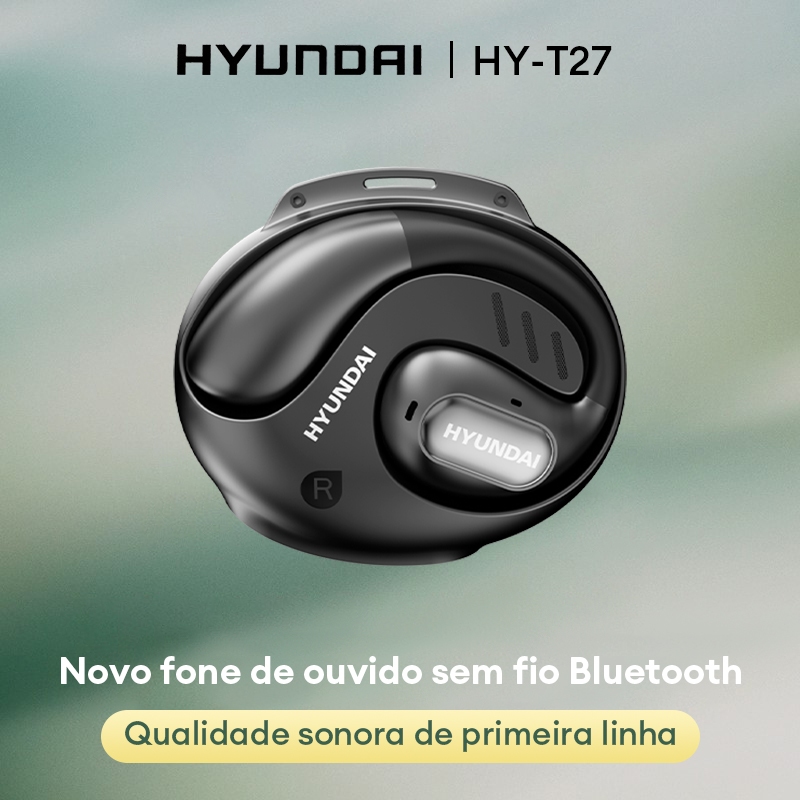 Hyundai HY-T27 หูฟังบลูทูธแบตเตอรี่ความจุขนาดใหญ่สวมใส่บลูทูธสบาย 5.4