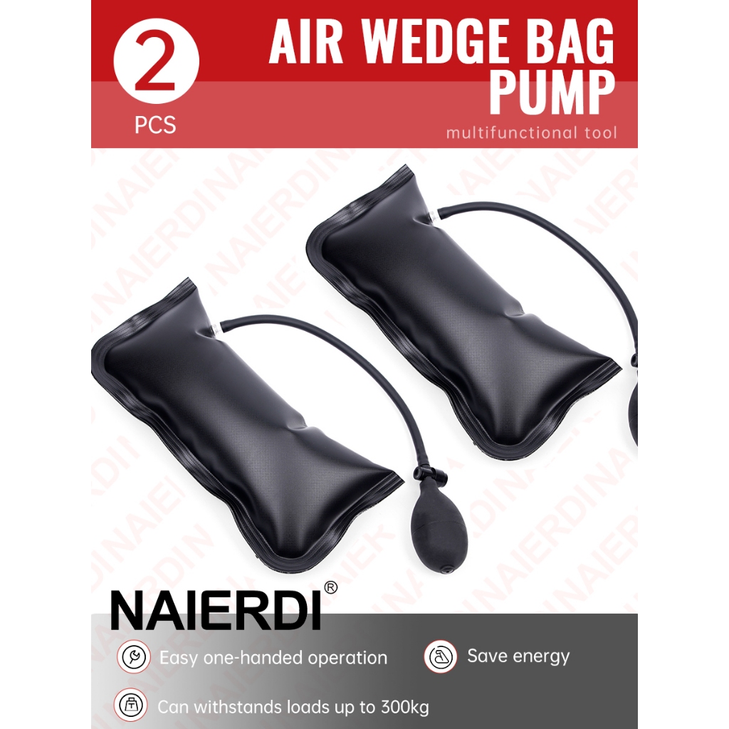 Naierdi ขนาดใหญ่ปั๊ม Wedge Locksmith เครื่องมือมือเปิดประตูรถ Auto Air Wedge ถุงลมนิรภัยหน้าต่างอุปกรณ์ซ่อมฮาร์ดแวร์