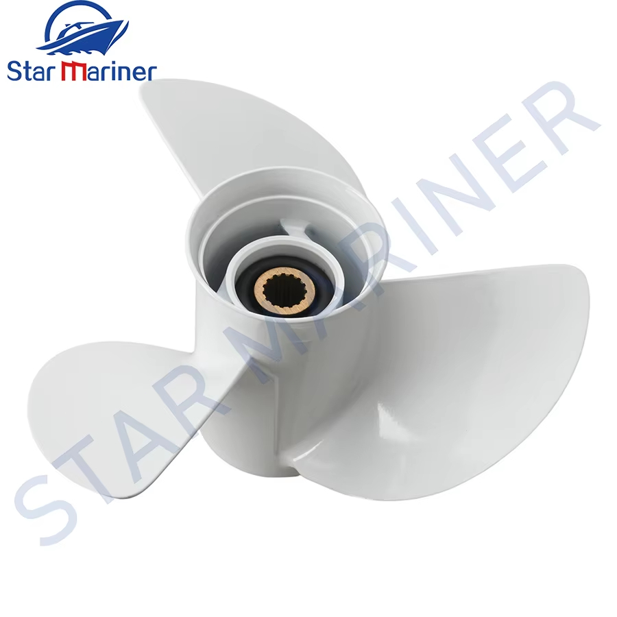 6e5-45947-00-el ใบพัด 13 1/2*15 นิ้วสําหรับ Yamaha 50hp 60hp 70hp 75hp 80hp 90hp 115hp 130hp มอเตอร์นอกสกรูเรือเครื่องยนต์