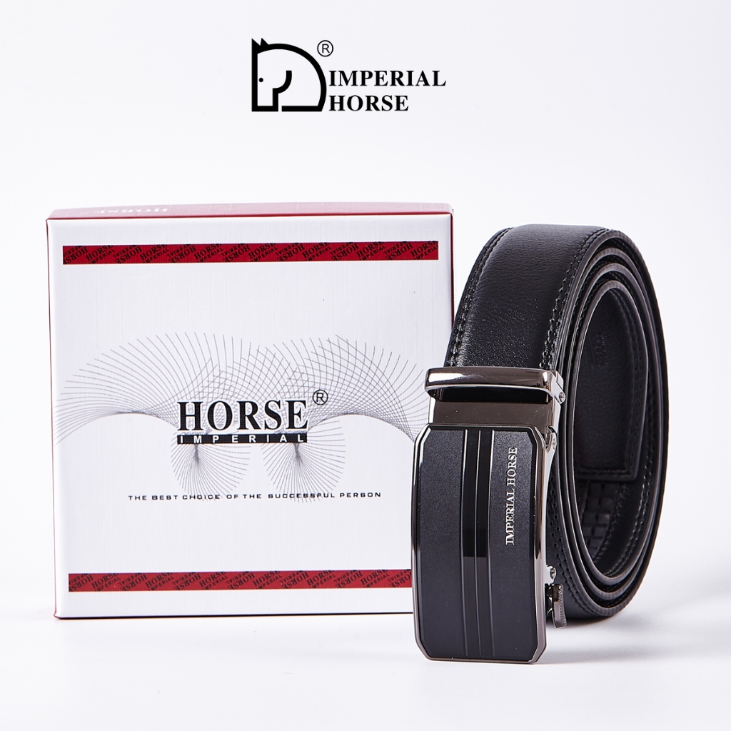 Imperial Horse B8026 เข็มขัดหนังอัตโนมัติสําหรับผู้ชาย