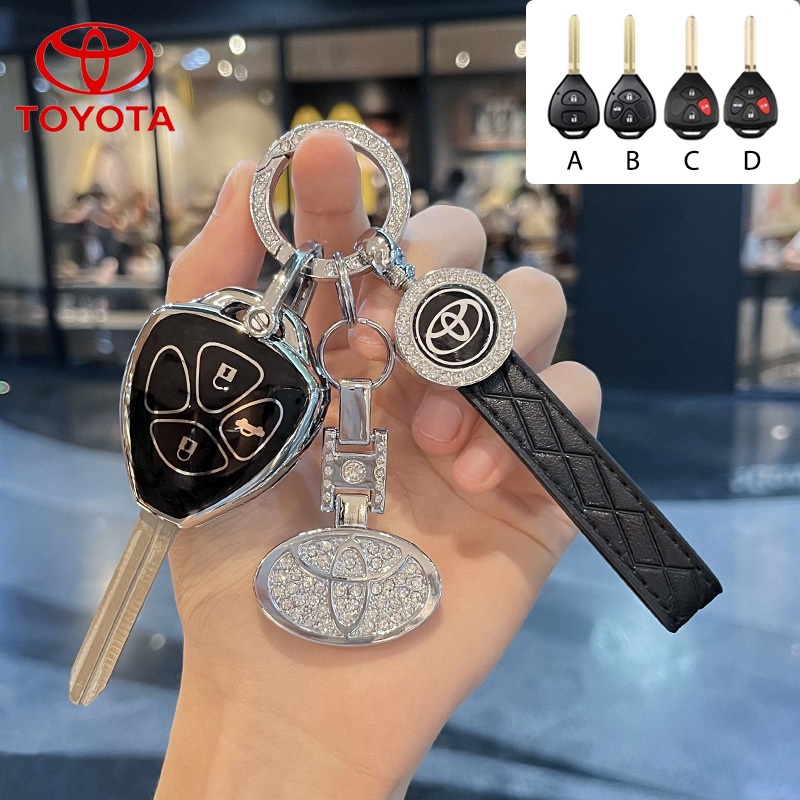 ฝาครอบกุญแจรถtoyota เหมาะสําหรับTOYOTA RAV4/hilux SW4/etios/corolla TPUพวงกุญแจรถยนต์