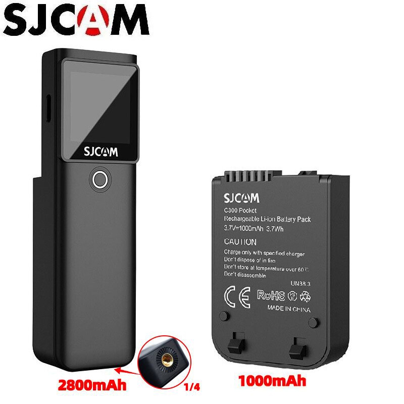 Sjcam ที่ชาร์จแบตเตอรี่สํารอง อุปกรณ์เสริม สําหรับกล้องกีฬา C300 SJCAM C300