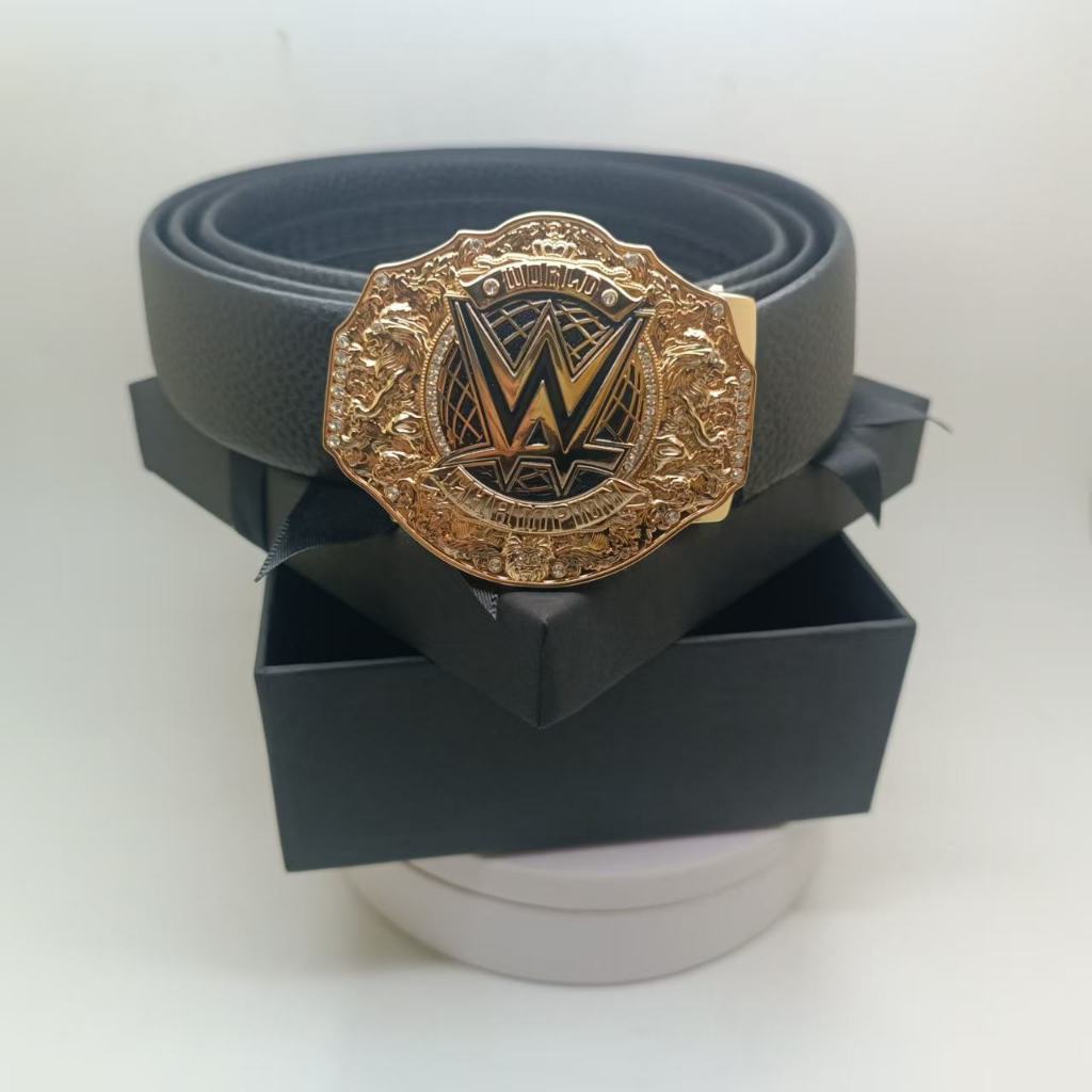 Wwe Champion Gold Belt เข็มขัดผู้ใหญ่ Boxing Competition Memorial Belt Boxing Gift