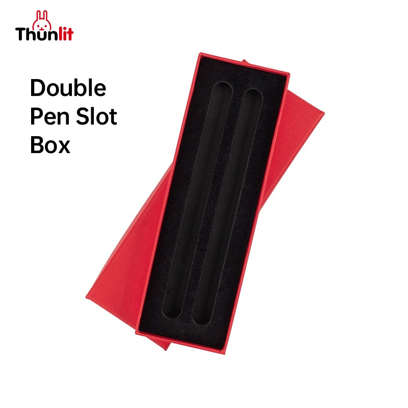 ทูนไลท์ ปากกาเจลโลหะ 2 ช่องชุดกล่องสีแดงสํานักงานลงนามปากกาธุรกิจของขวัญปีใหม่ไอเดียของขวัญประชุมประจําปีขององค์กร - รูปที่ 6