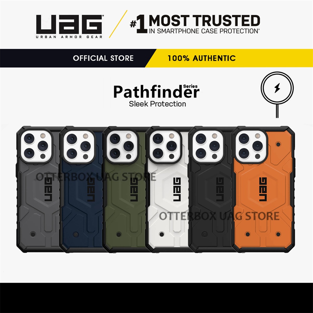 เคส UAG รุ่น Pathfinder with Magnetic - iPhone 16 15 Pro Max / 16 15 Pro / 16 15 14 Plus / 16 15 14 / 14 13 12 Pro Max / 14 13 12 Pro / 14 13 12
