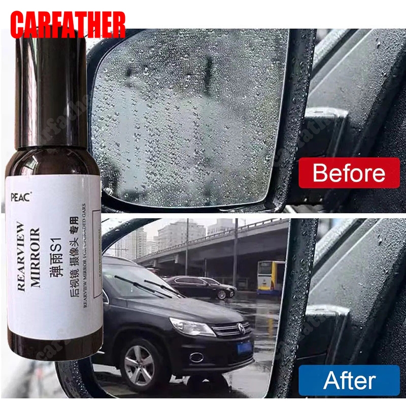 [📣พร้อมส่ง] 50ml น้ำยาเคลือบกระจก ฝนยิ่งตกหนักกระจกยิ่งใส กันน้ำฝน กันน้ำกันฝุ่น วิสัยทัศน์ชัดเจนท่ามกลางสายฝน
