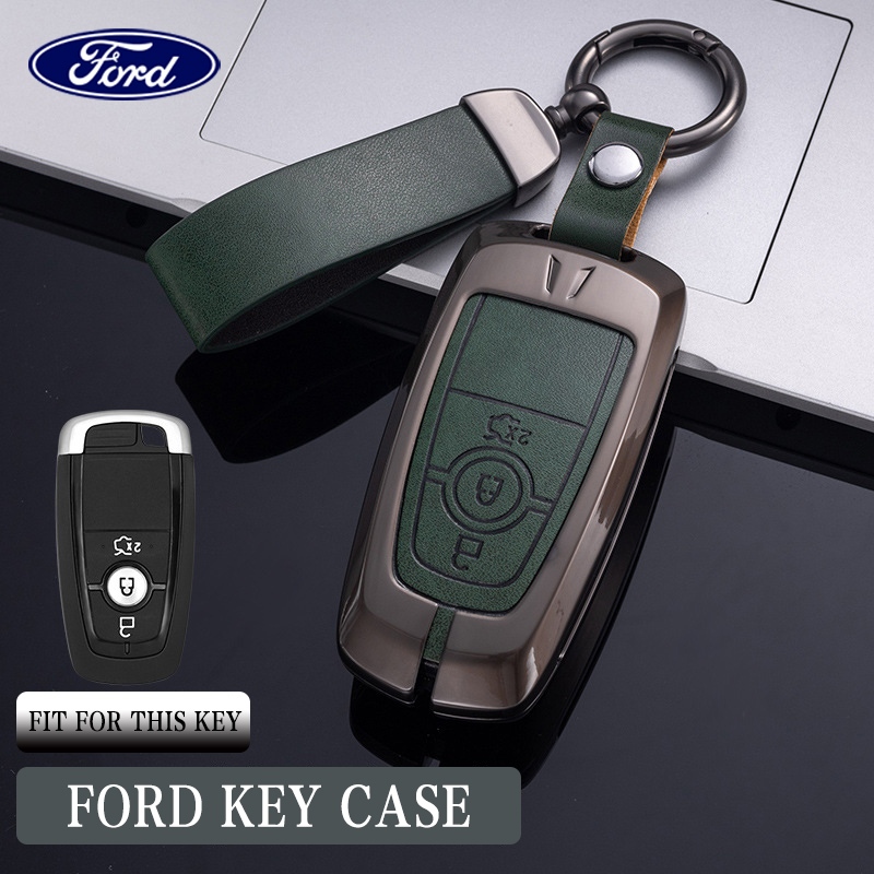 Ford รถ Remote Key ฝาครอบกรณีปลอกใช้งานร่วมกับ Ford RAPTOR F-150/Ford Next-Gen Everest/Ford Next-Gen Ranger อุปกรณ์เสริมพวงกุญแจ