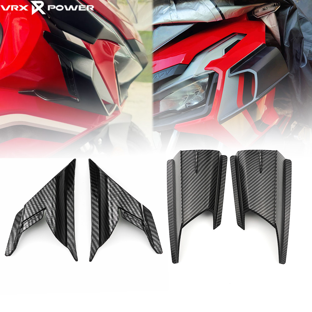 สําหรับ HONDA ADV150 ADV160 2019-2024 Side Winglet Stabilizer รถจักรยานยนต์ Aerodynamic Wing Air Inlet Cover