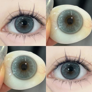 [COD&Grade lens]Yimeixi คอนแทคเลนส์ธรรมชาติ สีน้ําตาล ‌‌คอนแทคเลนส์ให้ความชุ่มชื้นบริสุทธิ์นักเรียนหน้าเปล่า 6 เดือนใช้ 14.2/14.5 มม