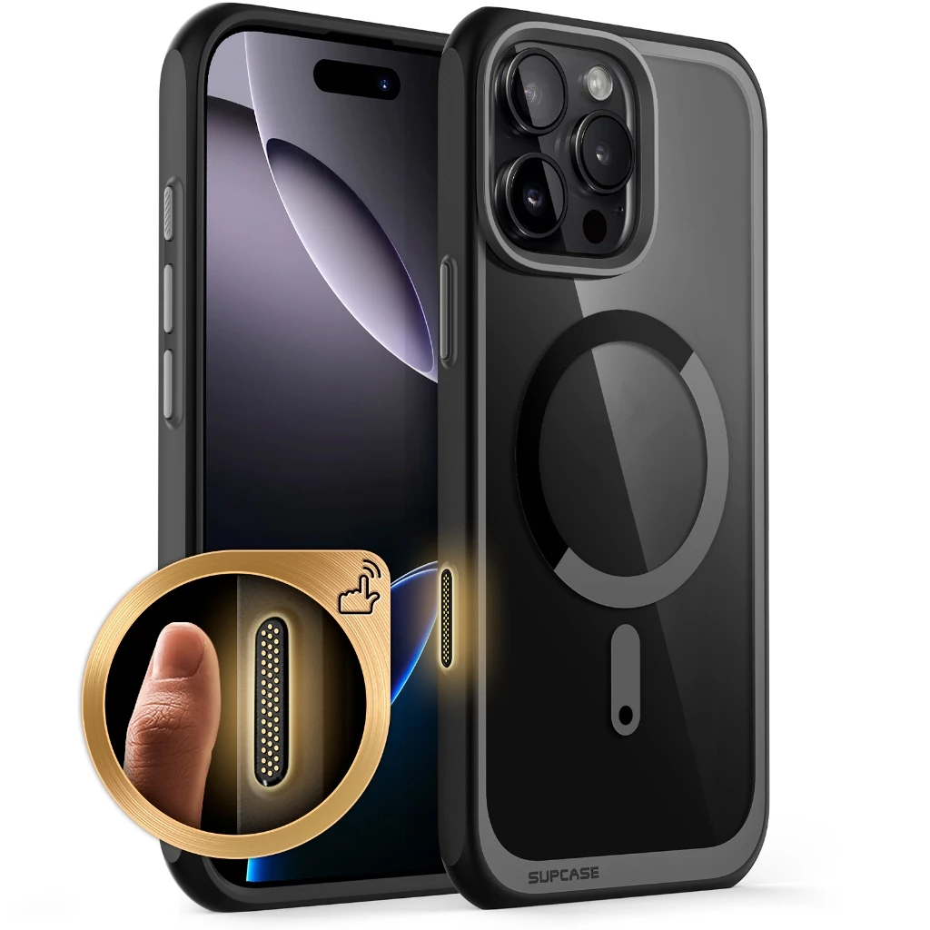 SUPCASE Unicorn Beetle Mag Series สําหรับ iPhone 16 Pro Max กรณีกล้องควบคุม Capture ปุ่มทหารป้องกัน Slim Clear กันกระแทกแม่เหล็กเคสโทรศัพท์